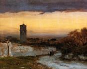 乔治 英尼斯 : Monastery at Albano